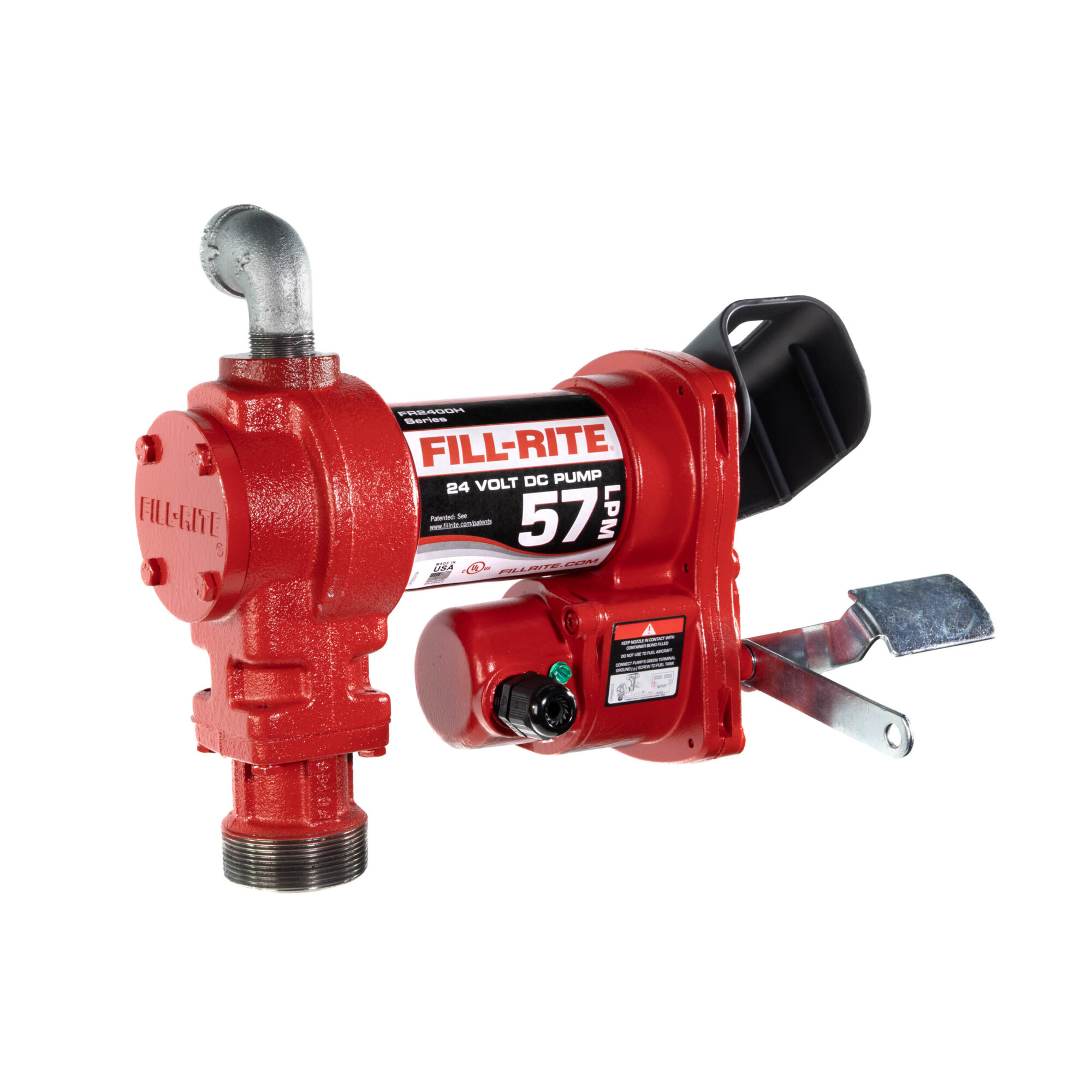 Fill-Rite, 24V DC 57 LPM Fuel Transfer Pump, GPM 15 Volts 24 Model# FR2404H